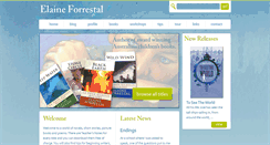 Desktop Screenshot of elaineforrestal.com.au